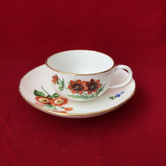 Meissen чайная пара
