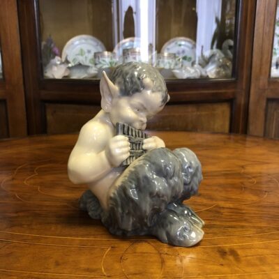 Статуэтка "Фавн с флейтой" / "Faun With A Pan Flute" Royal Copenhagen