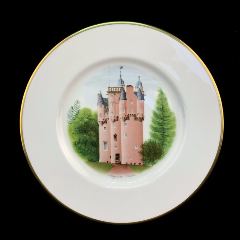 Порцелянові тарілки WEDGWOOD (Англія) Серія акварельних замків та загородних будинків від Девіда Джентелмана