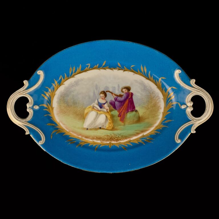 Порцелянова тарілка Sevres (Франція) 1751-53 рр.